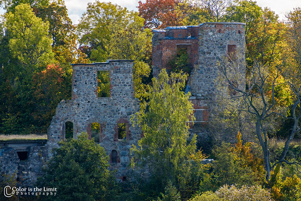 Vakantie 2024 | Mörby Slottsruin, Rånäs, Sverige