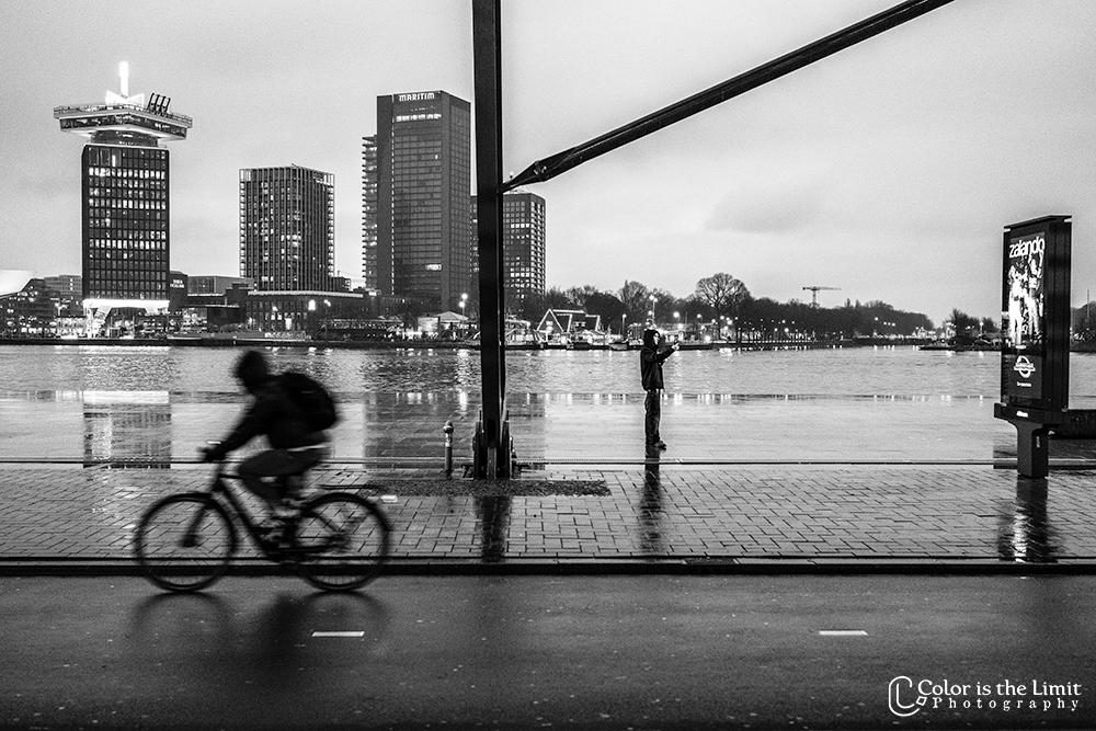 Fietsers in Amsterdam