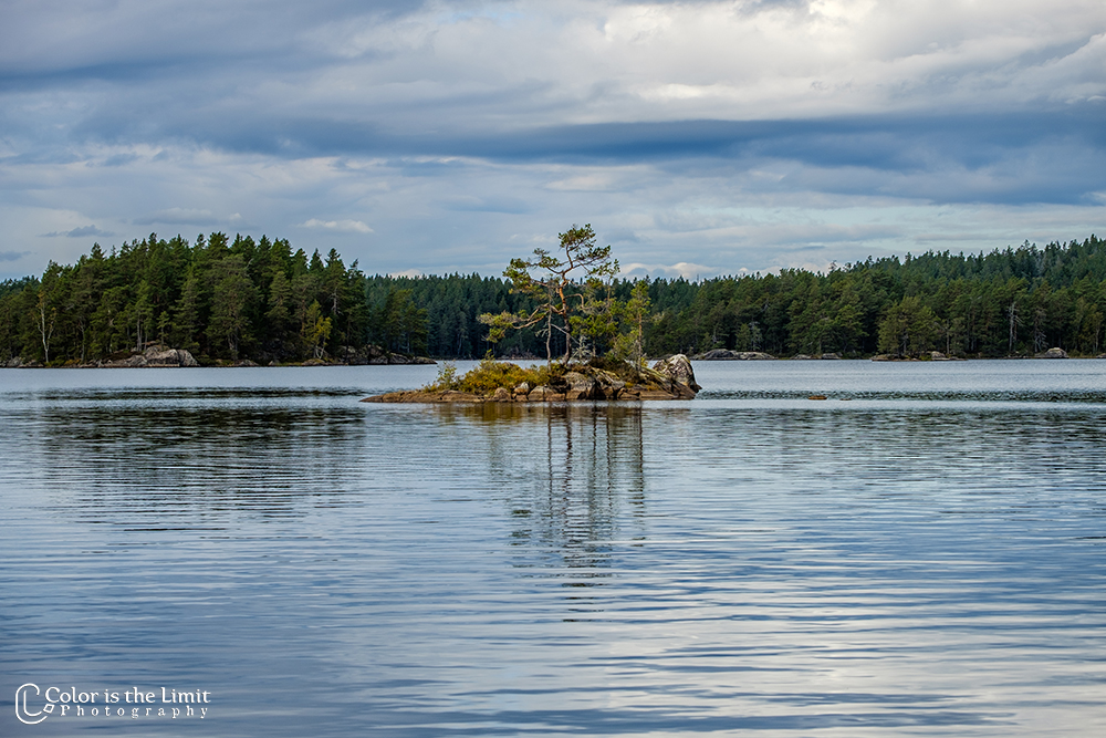 Stora Trehörningen - Tivedens National Park - Sverige